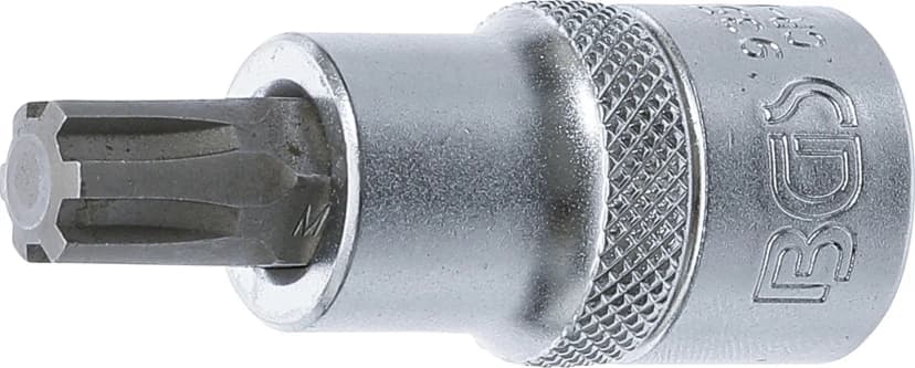 Nasadni ključ z bitom, pogon 12.5 mm (1/2"), zobati profil (za Ribe) M10.3