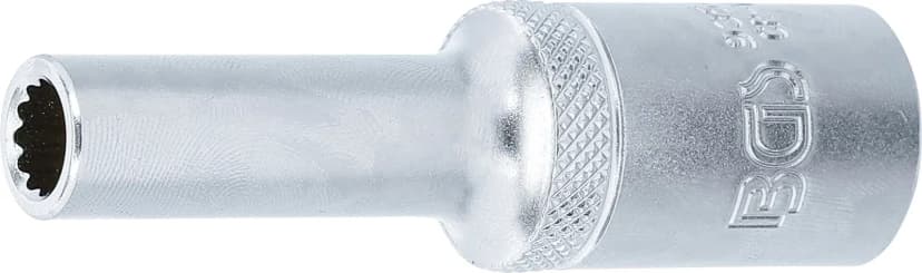 Nasadni ključ, 12-robni, globok, pogon 12.5 mm (1/2"), 8 mm