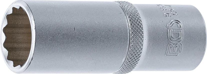 Nasadni ključ, 12-robni, globok, pogon 12.5 mm (1/2"), 20 mm