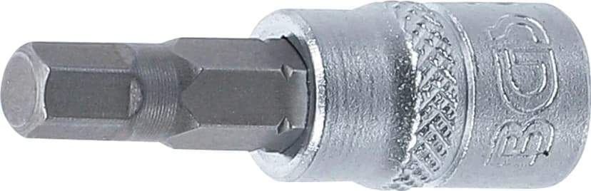 Nasadni ključ z bitom, pogon 6.3 mm (1/4"), notranji šestrob 5.5 mm