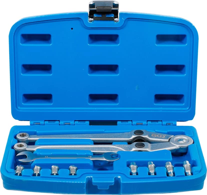 Set čelnih zatičnih ključev, nastavljiva, Ø 2.5 - 9 mm