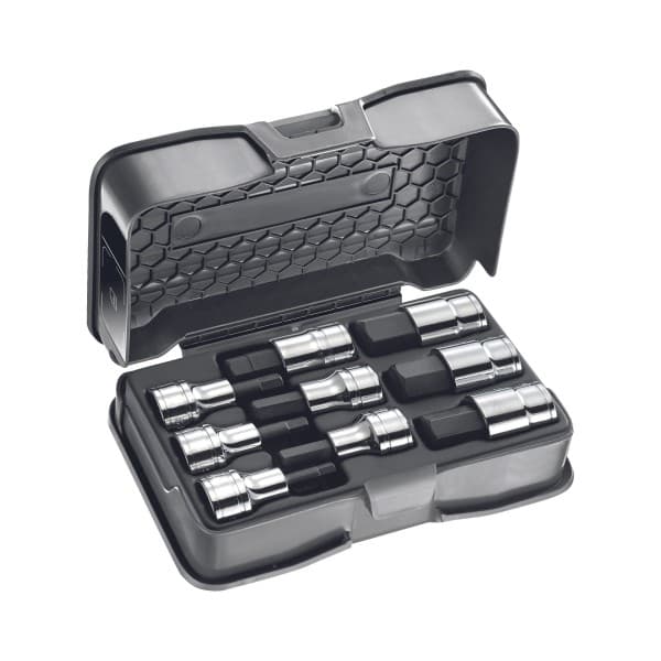 Nasadni IMBUS 1/2" 9-delni set v ABS kovčku