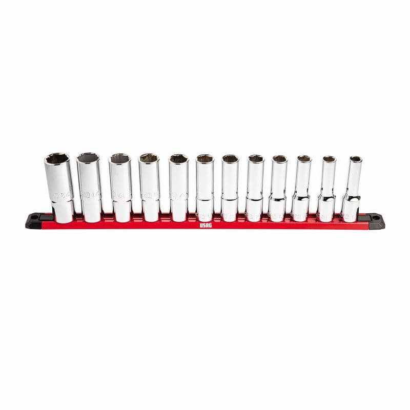 Komplet 12 dolgih nasadnih ključev X-Grip USAG 235 1/2 XL/SE12