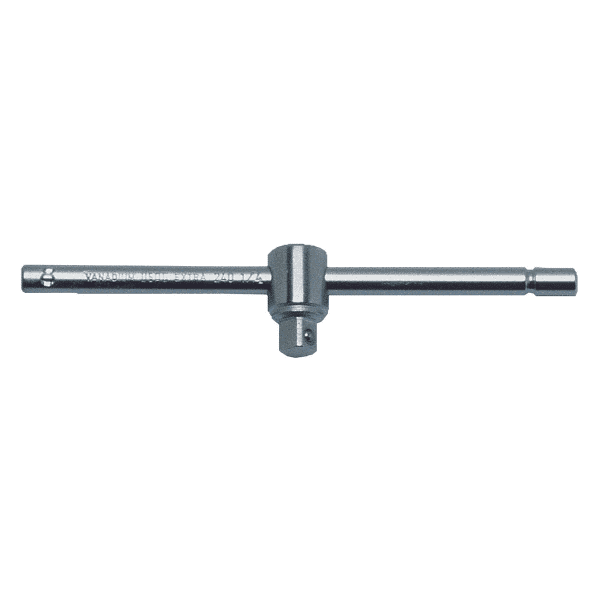 T-ročka z drsnim nastavkom 1/4"