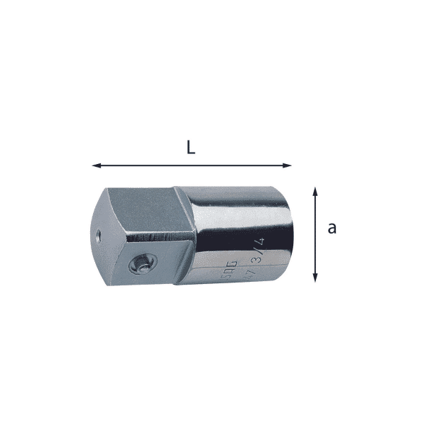 Adapter 3/4"