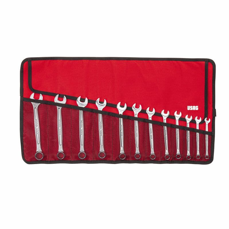 Komplet 12 kombiniranih ključev USAG 285/B12