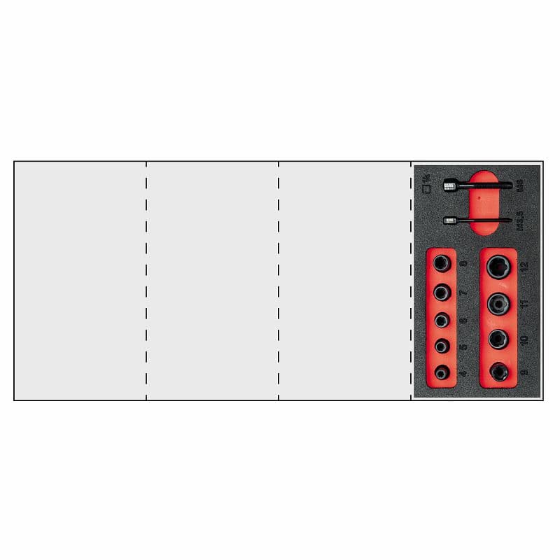 Modul z orodjem v dvobarvni peni USAG 519 M 456S9