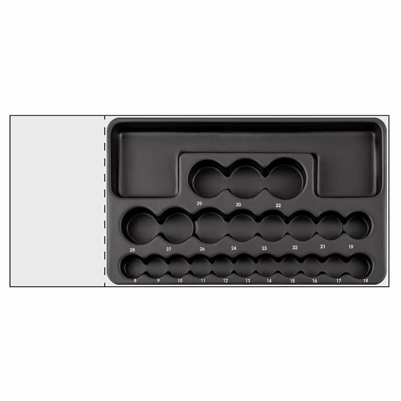 Prazen plastični pladenj USAG 519/235NV