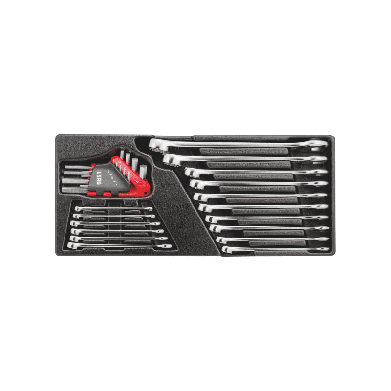 Set kombiniranih in IMBUS ključev 25-delni (PLASTIKA)