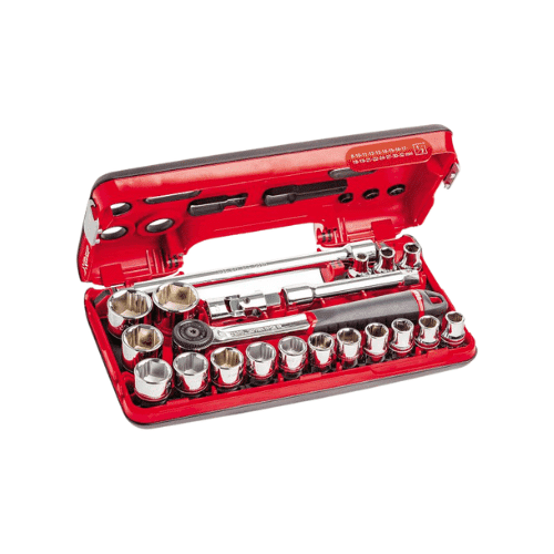 Nasadni ključi 1/2" 6-robi 21-delni set (poseben profil)