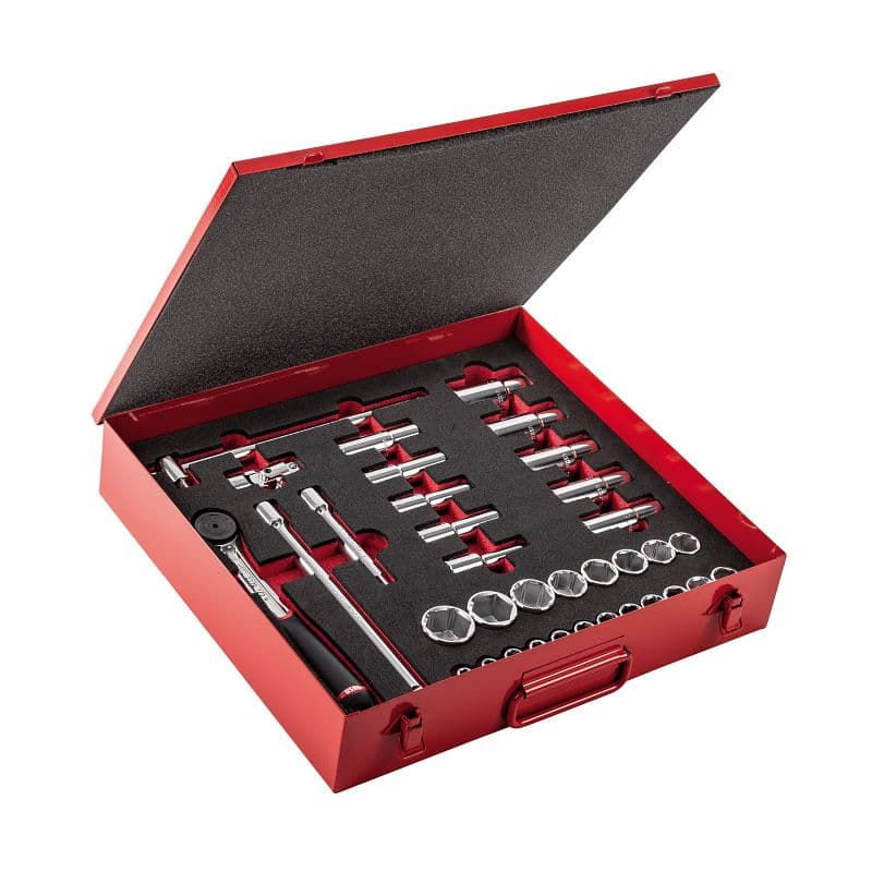 Komplet 6- in 12-robih nasadnih ključev USAG 612 1/2 CLA