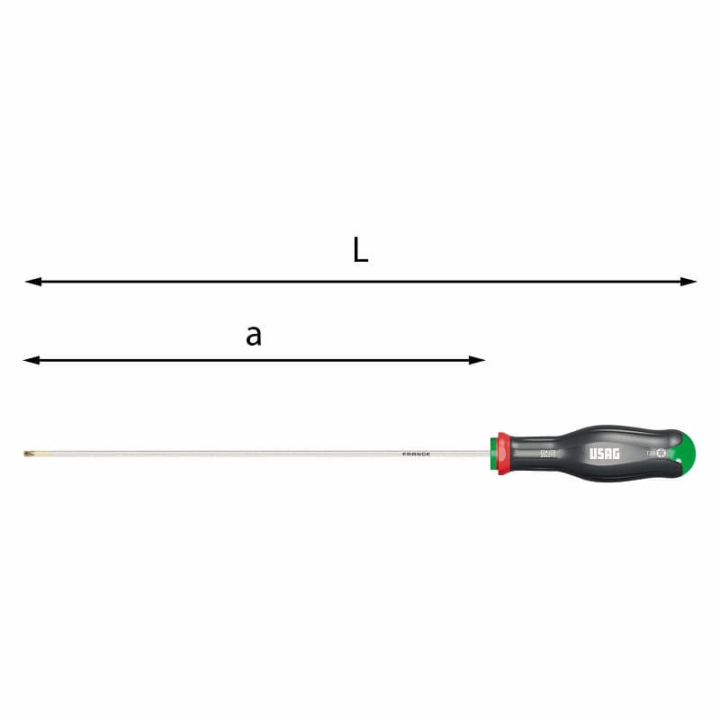 Dolgi izvijač TORX USAG 324 LTX