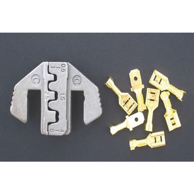 Jaws for open-ended ferrules (for cable ferrules)