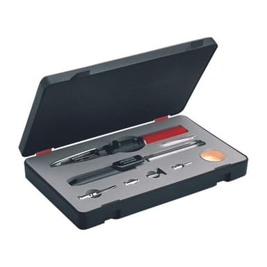Gas soldering iron set