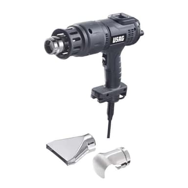 Digital heat gun with two attachments